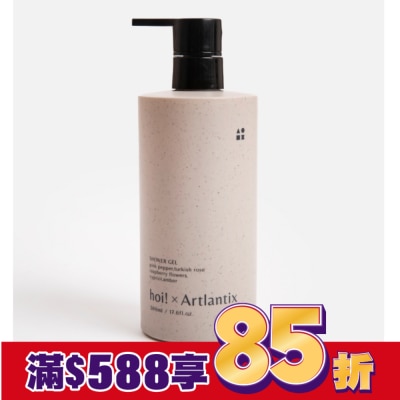 HOI hoix日京山風-香氛滋養沐浴露-意氣之風500ml(新包裝)