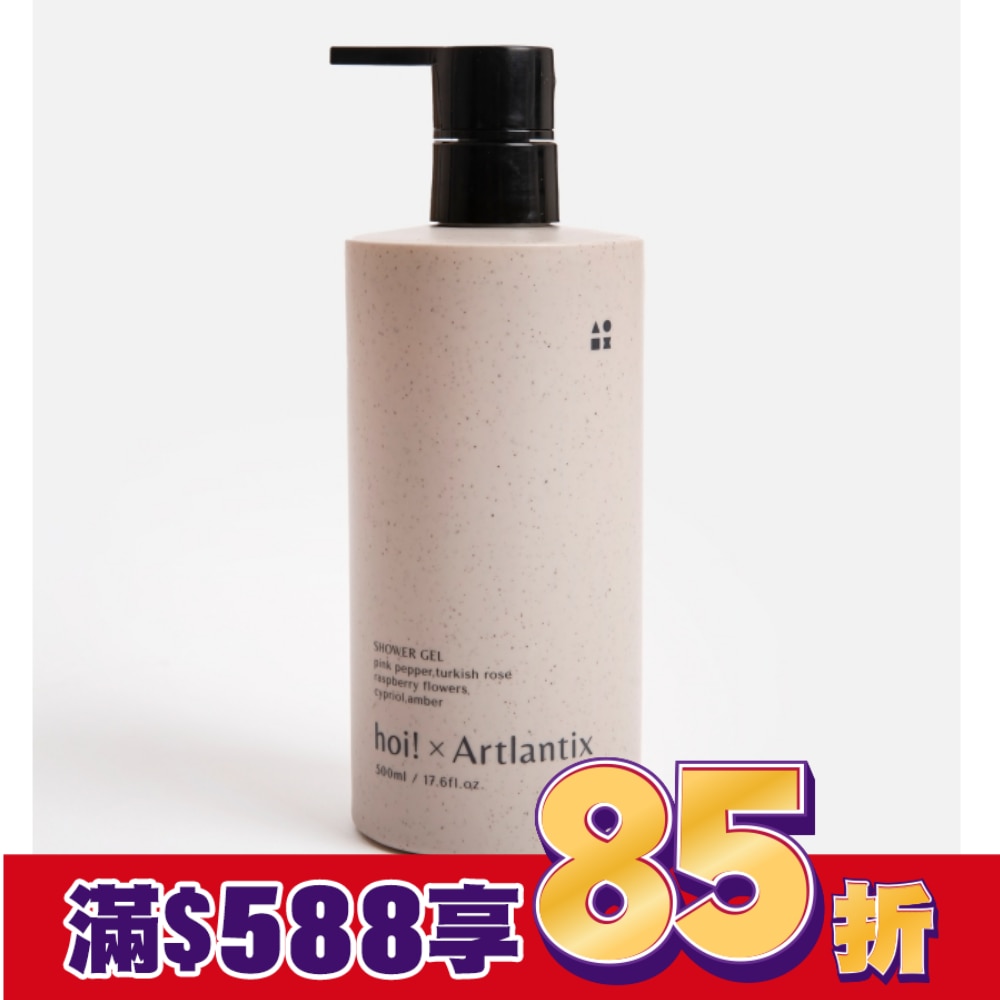 hoix日京山風-香氛滋養沐浴露-意氣之風500ml(新包裝)