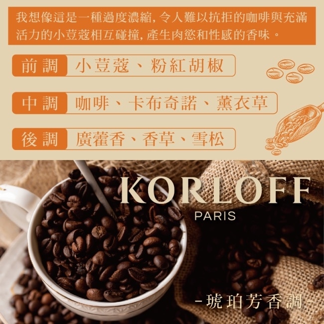 Korloff PARIS 挑逗誘惑淡香精 100ml (LUXURE SENSUELLE)