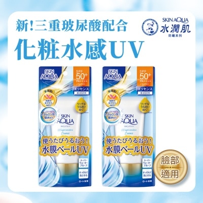 MENTHOLATUM 曼秀雷敦水潤肌超保濕水感防曬精華2入組