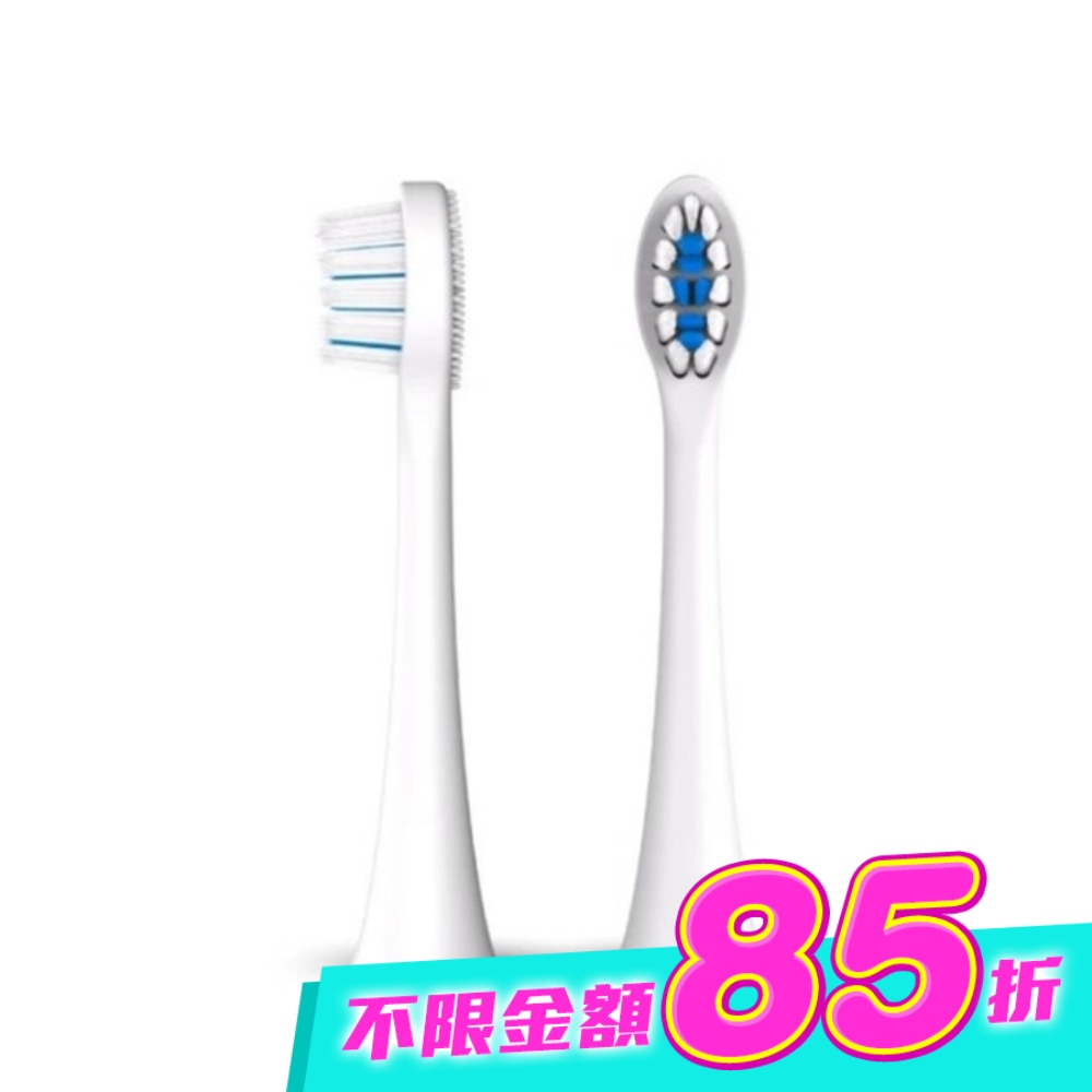 ZenyumSonic 音波振動牙刷 溫和潔淨刷頭2入組(白色) image