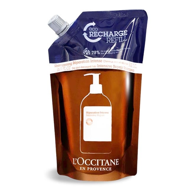 L’OCCITANE 歐舒丹 草本修護洗髮乳補充包(500ml)-新版-國際航空版