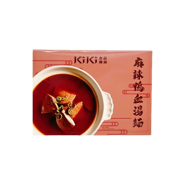 【KIKI食品雜貨】麻辣鴨血湯麵x6盒(390g/盒)