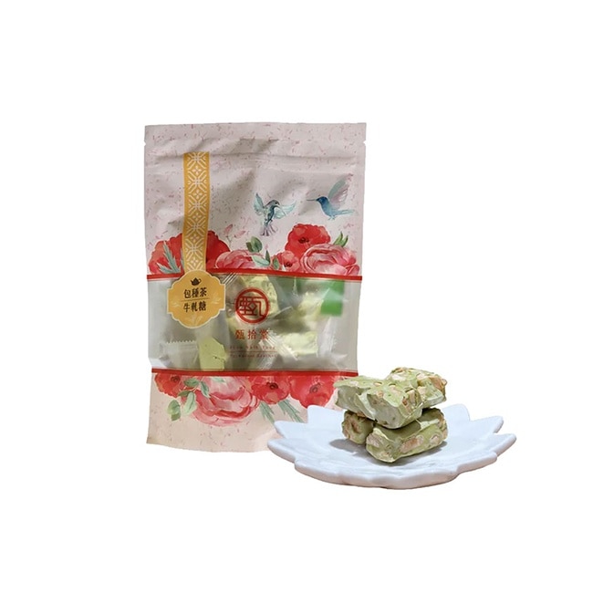 【甄拾堂】包種茶牛軋糖x3包(150g/包)