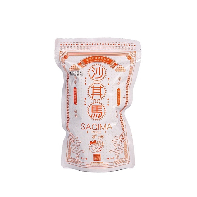 【百年傳奇】韓式泡菜沙其馬x3包(130g/包)