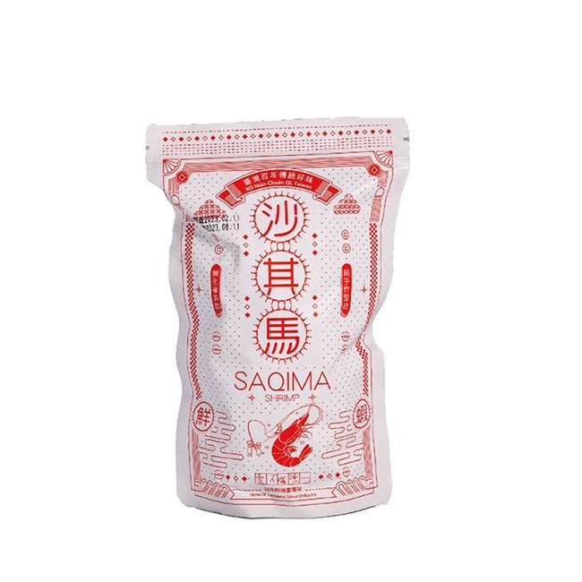 【百年傳奇】鮮蝦口味沙其馬x3包(130g/包)