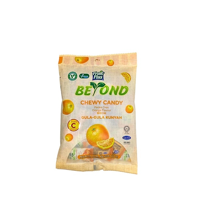 【FruitPlus BEYOND】香橙風味軟糖x6包(100g/包)