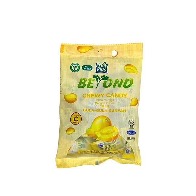 【FruitPlus BEYOND】芒果風味軟糖x6包(100g/包)