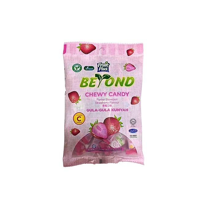 【FruitPlus BEYOND】草莓風味軟糖x6包(100g/包)