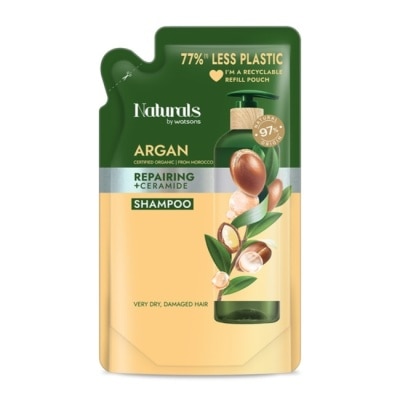 Naturals by Watsons Naturals 摩洛哥堅果修護洗髮露補充包450ml