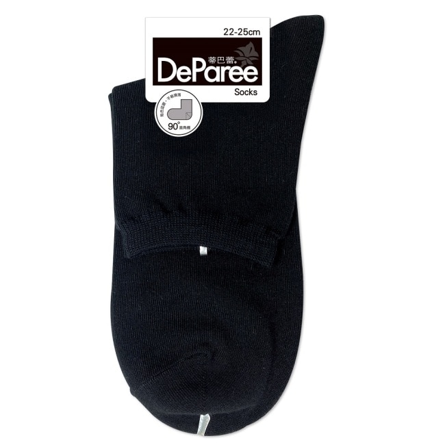 蒂巴蕾 Socks直角襪-DP22085黑