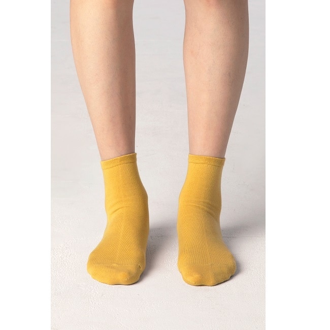 蒂巴蕾 Socks直角襪-DP22085葉黃