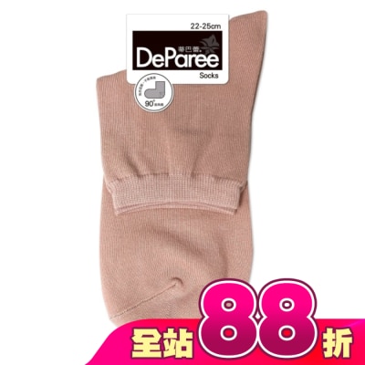 DEPAREE蒂巴蕾 - 蒂巴蕾 Socks直角襪-DP22085淡粉