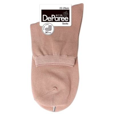DEPAREE蒂巴蕾 蒂巴蕾 Socks直角襪-DP22085淡粉
