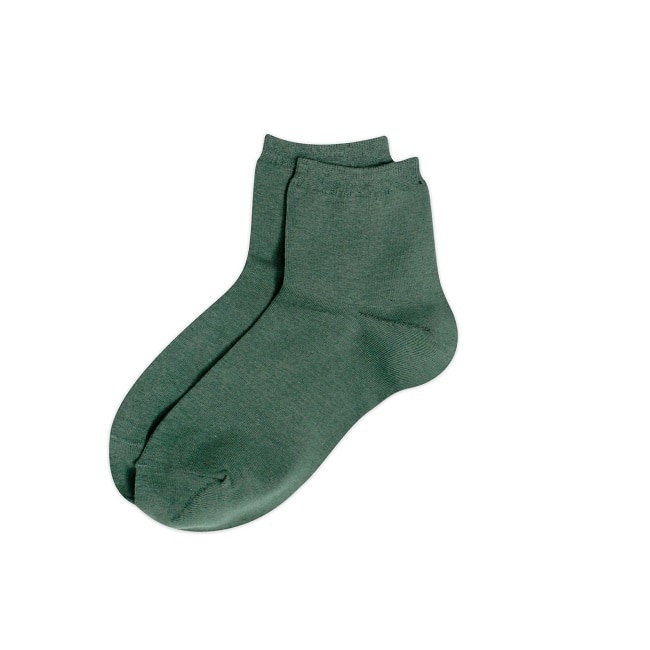蒂巴蕾 Socks直角襪-DP22085深墨綠