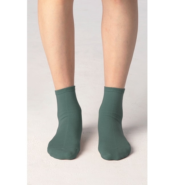 蒂巴蕾 Socks直角襪-DP22085深墨綠