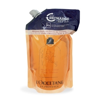 L OCCITANE L’OCCITANE 歐舒丹 櫻花沐浴膠補充包(500ml)-專櫃公司貨