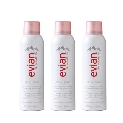 evian 愛維養 evian 天然礦泉護膚保濕噴霧 150ml-3入