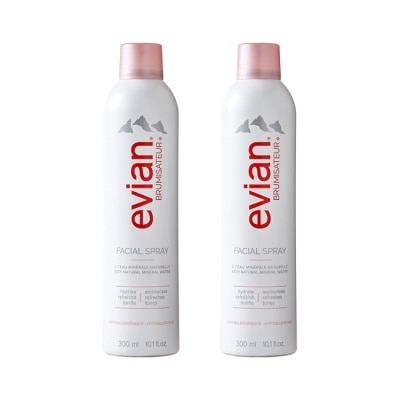 evian 愛維養 - evian 天然礦泉護膚保濕噴霧 300ml-2入