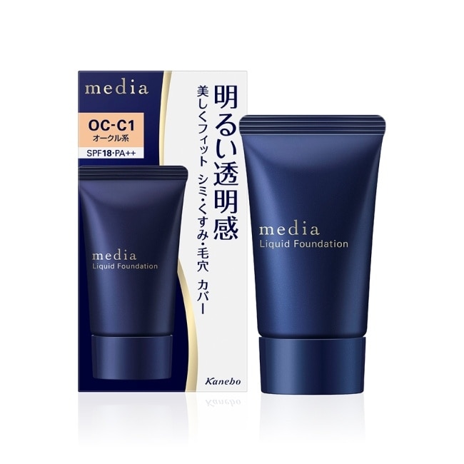 Media 媚點 勻透柔光粉底液 (亮膚色)