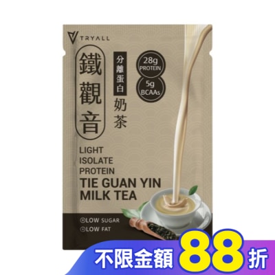 TRYALL Tryall 分離蛋白乳清-light鐵觀音奶茶(36g)