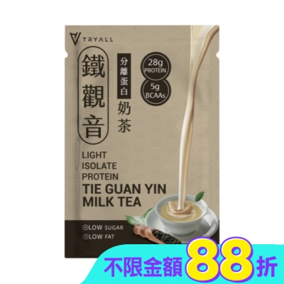TRYALL - Tryall 分離蛋白乳清-light鐵觀音奶茶(36g)
