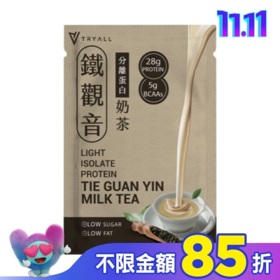 TRYALL Tryall 分離蛋白乳清-light鐵觀音奶茶(36g)