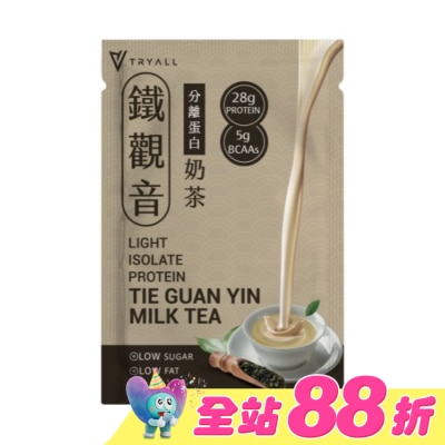 TRYALL - Tryall 分離蛋白乳清-light鐵觀音奶茶(36g)