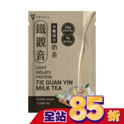 TRYALL Tryall 分離蛋白乳清-light鐵觀音奶茶(36g)