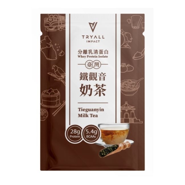 Tryall 分離蛋白乳清-鐵觀音奶茶(36g)