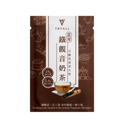 TRYALL Tryall 分離蛋白乳清-鐵觀音奶茶(36g)
