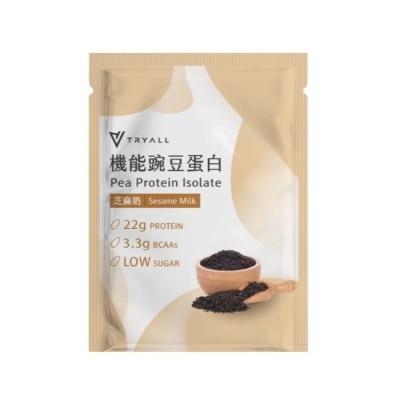 TRYALL - Tryall 機能豌豆蛋白-芝麻奶(30g)