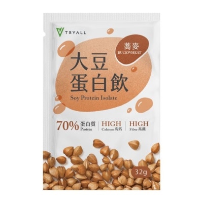 TRYALL 高鈣高纖大豆蛋白-蕎麥風味(32g/包)