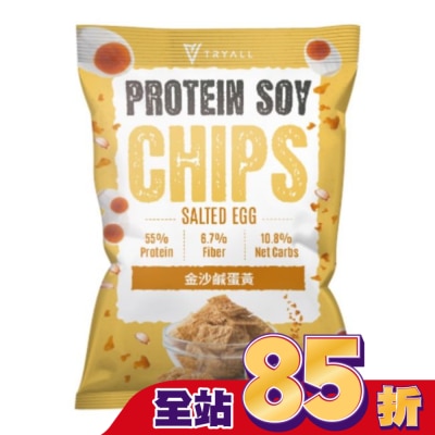 TRYALL Tryall 大豆蛋白酥脆脆-金沙鹹蛋黃(30g)