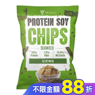 TRYALL Tryall 大豆蛋白酥脆脆-日式海苔(30g)