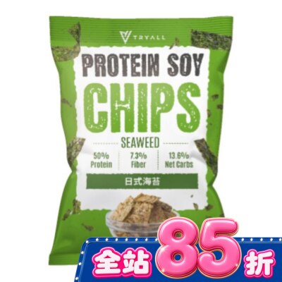 TRYALL Tryall 大豆蛋白酥脆脆 日式海苔(30g) image