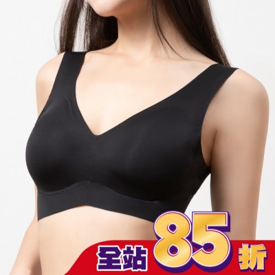 DEPAREE 蒂巴蕾寬肩無痕冰絲內衣-BW5101L黑