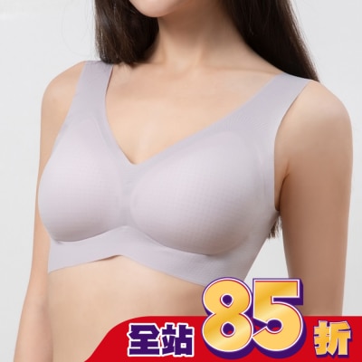 DEPAREE 蒂巴蕾寬肩無痕冰絲內衣-BW5101L藕紫