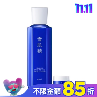 KOSE 高絲 KOSE 雪肌精 澄白薏透彈力鎖水組200mL+10g