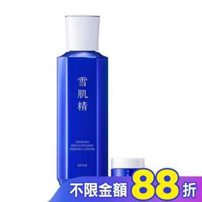 KOSE 高絲 KOSE 雪肌精 澄白薏透彈力鎖水組200mL+10g