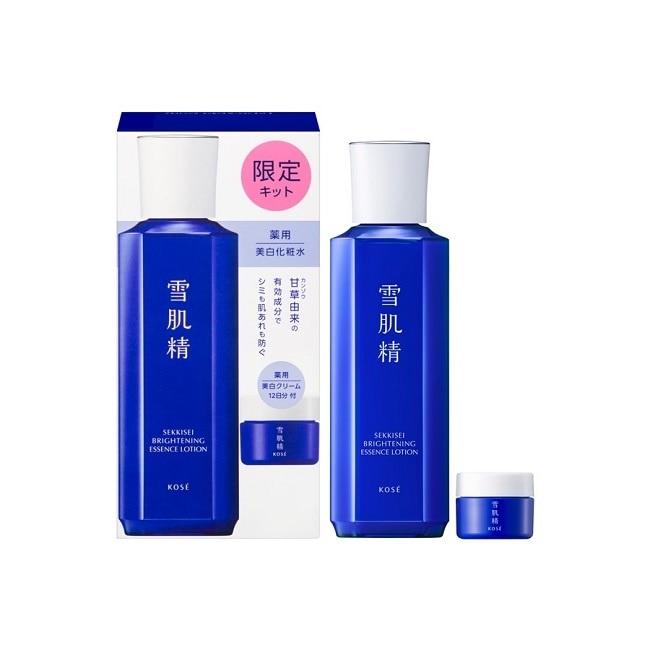 KOSE 雪肌精 澄白薏透彈力鎖水組200mL+10g