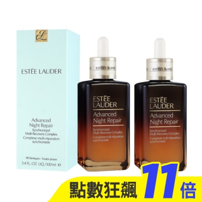 ESTEE LAUDER 雅詩蘭黛 ESTEE LAUDER雅詩蘭黛 特潤超導全方位修護露(100ml) 2入組_國際航空版