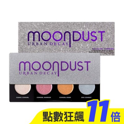 URBANDECAY URBAN DECAY 四色眼影盤(4g)# Moondust Galactic Cowgirl 短效26/04_航空版