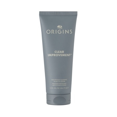 ORIGINS 【ORIGINS 品木宣言】泥娃娃活性碳極效淨黑頭面膜75ml 公司貨