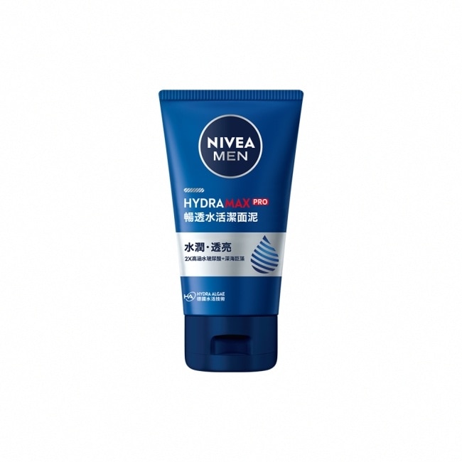 妮維雅男士暢透水活潔面泥100g
