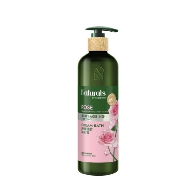 Naturals 玫瑰逆齡沐浴乳490ml