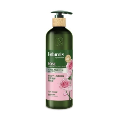 Naturals by Watsons Naturals 玫瑰逆齡潤膚露490ml