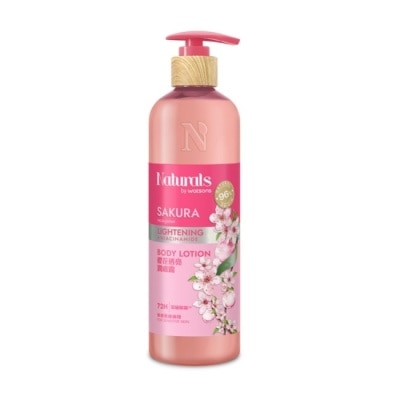 Naturals by Watsons Naturals 櫻花透亮潤膚露490ml