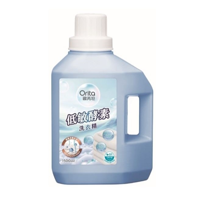 歐芮坦低敏酵素洗衣精1500ml image