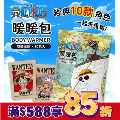 AKIRA 航海王暖暖包(懸賞款)10入裝
